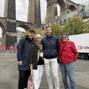 PARRRAINS DE LA COURSE, FRANÇOIS ET SA FEMME
