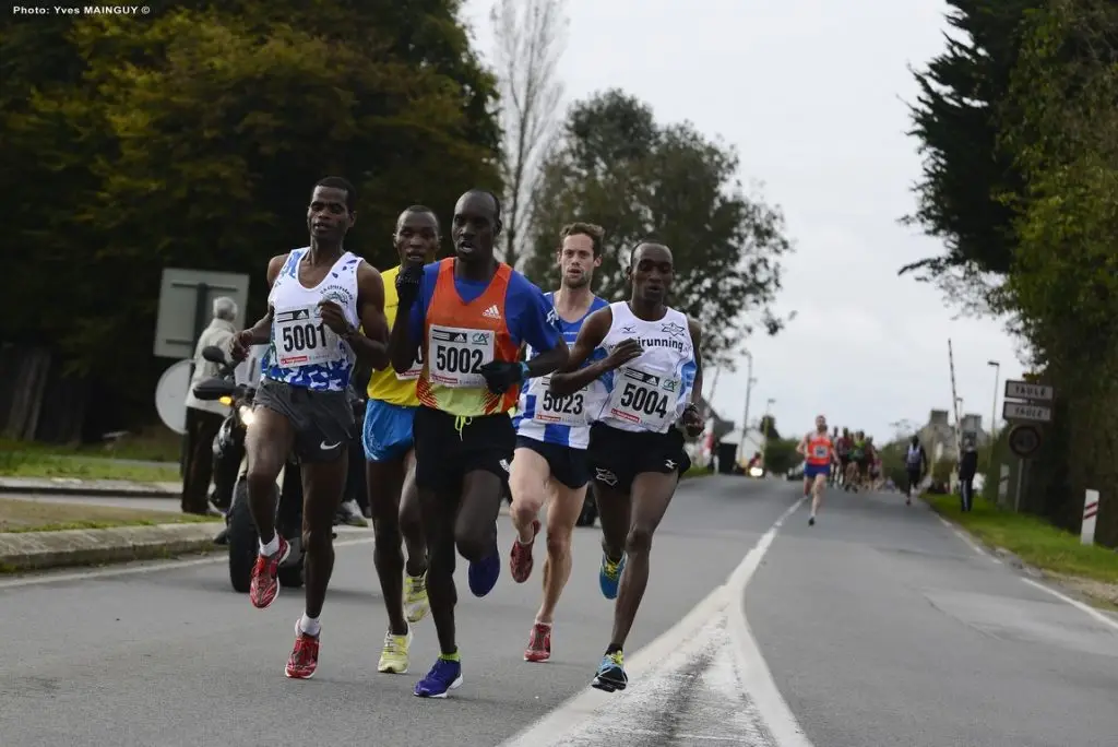 Coureurs Taulé-Morlaix
