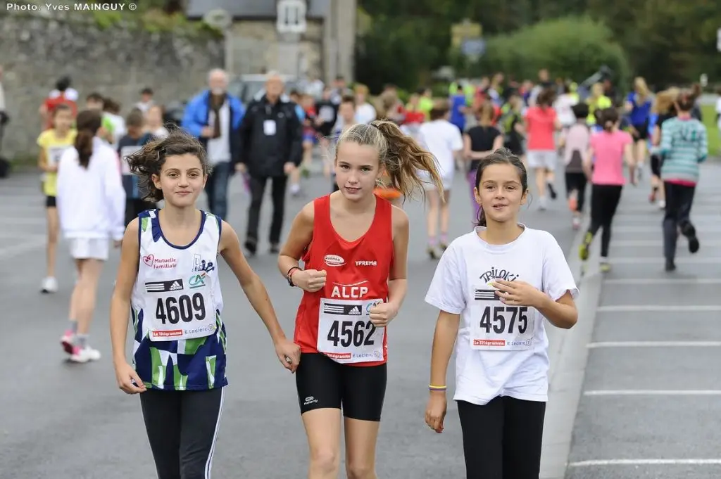 Coureurs enfants