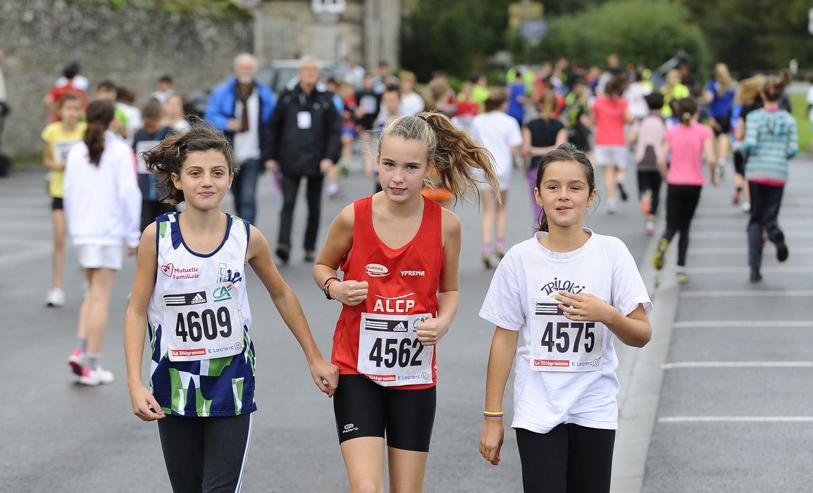 Coureurs enfants