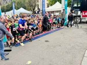 Départ course enfant