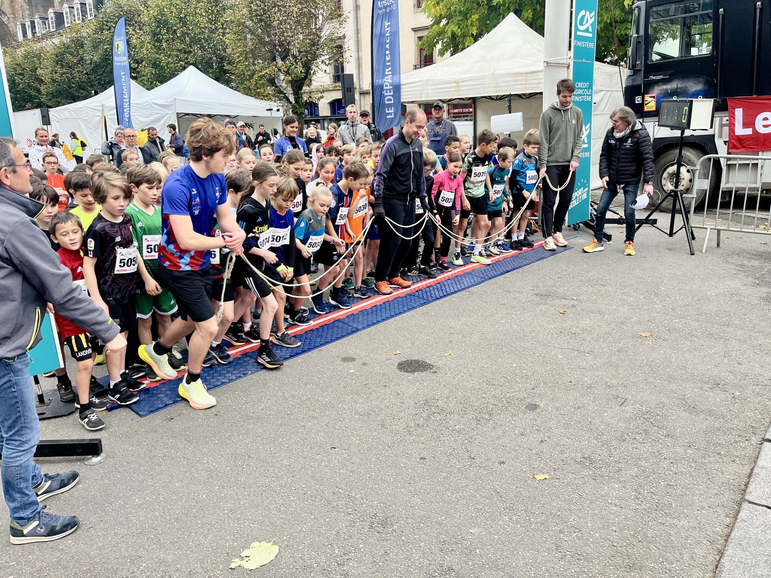 Départ course enfant