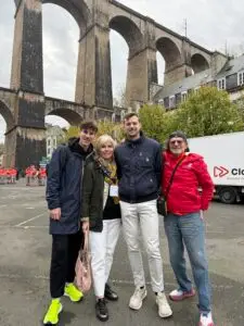 PARRRAINS DE LA COURSE, FRANÇOIS ET SA FEMME